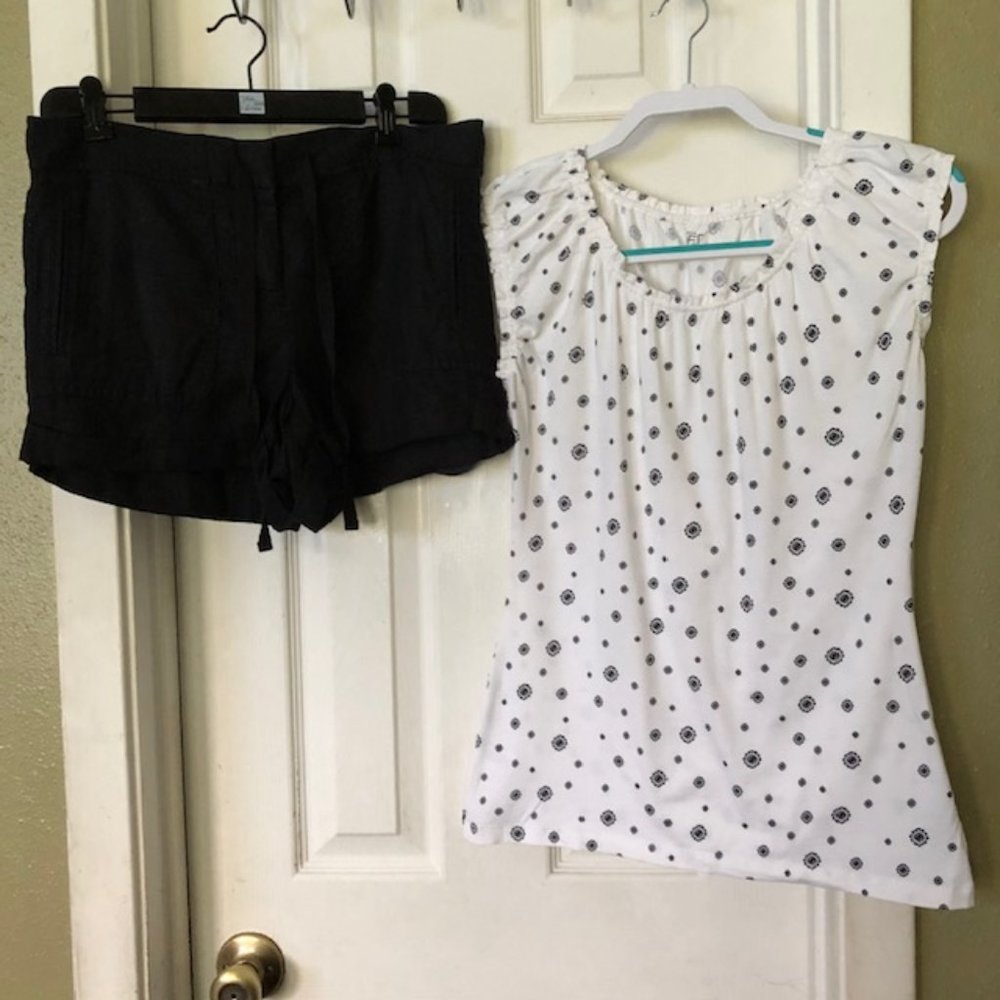 Loft Shorts & Loft Sleeveless Top - 2 pc bundle